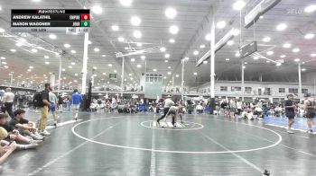 108 lbs Rr Rnd 2 - Andrew Kalathil, Empire Wrestling Academy Gold - HSC vs Mason Wagoner, Journeymen Wrestling Blue - HSC