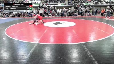 138 lbs Round Of 16 - Charles Phillips, East Providence vs Alex Lamarre, Bristol Central