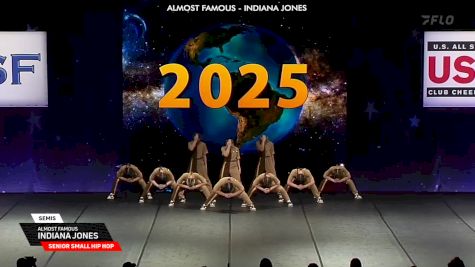 Almost Famous - Indiana Jones [2025 Senior Small Hip Hop Semis] 2025 The Dance Worlds
