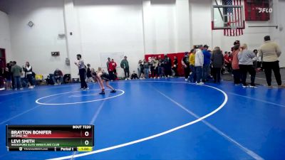 70 lbs 7th Place Match - Levi Smith, Woodford Elite Wrestling Club vs Brayton Bonifer, Intense WC