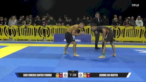 Johnnie Hai Nguyen vs Igor Vinicius Santos Firmino 2025 Pan IBJJF Jiu-Jitsu No-Gi Championship