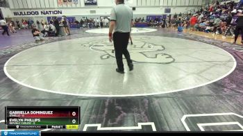 130 lbs Quarterfinal - Evelyn Phillips, Republic Curlew vs Gabriella Dominguez, Othello