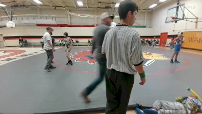 91 lbs Cons. Round 1 - Gage Betters, Cody Middle School vs Xaden Baxendale, Lovell Middle School