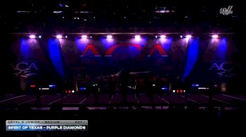 Spirit of Texas - Purple Diamonds [2026 L2 Junior - Medium Day 1] 2026 ACA Grand Nationals