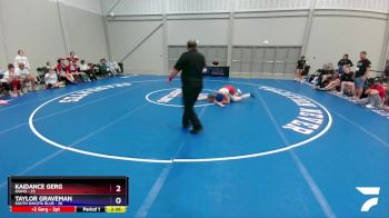 138 lbs Semis & 3rd Wb (16 Team) - Kaidance Gerg, Idaho vs Taylor Graveman, South Dakota Blue