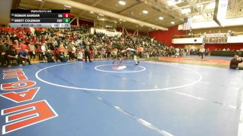 134 lbs Champ. Round 1 - Roman Sardar, Granada vs Brett Coleman, Fortuna