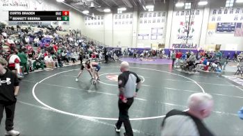 144 lbs Cons. Round 2 - Bennett Sberna, Montgomery Bell Aca. vs Curtis Braden, Brentwood Aca.