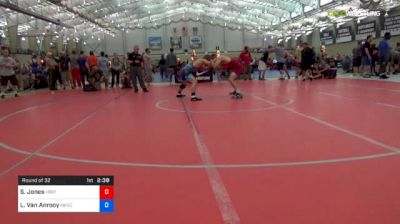 74 kg Round Of 32 - Shane Jones, Virginia Beach Regional Training Center vs Layne Van Anrooy, Michigan Regional Training Center