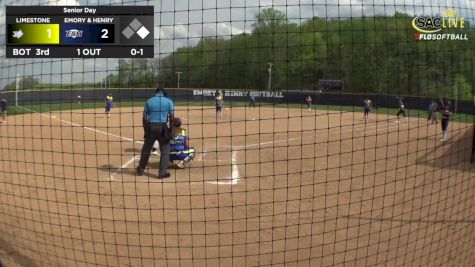 Replay: Limestone vs Emory & Henry - DH | Apr 21 @ 3 PM