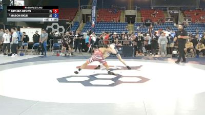 126 lbs Champ. Rd Of 32 - Arturo Reyes, Pennsylvania vs Mason Ekle, Alaska
