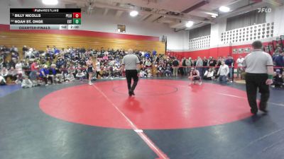 190 lbs Quarterfinal - Billy Nicolls, Pelham vs Noah St. Onge, Exeter