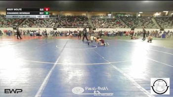 80 lbs Final - Kroy Wolfe, Blackwell vs Channing Bowman, Weatherford