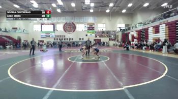 105 lbs Cons. Round 4 - Sophia Contreras, Skyview vs Leah Marx, Meridian