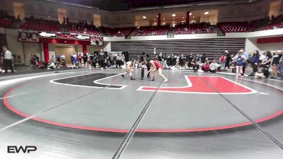 105 lbs Quarterfinal - Katrina Gustafson, Tuttle HS Girls vs Kyrstan Perez, Westmoore High School Girls