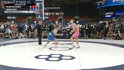 138 lbs Champ. Rd Of 32 - Blaze Van Gundy, Ohio vs Jesse Gatto, Virginia