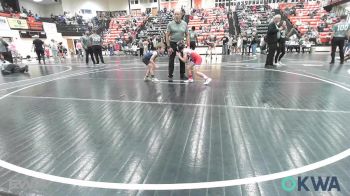 58 lbs Quarterfinal - Logan Spain, Raw Wrestling Club vs Jacob Wardlow, Heat