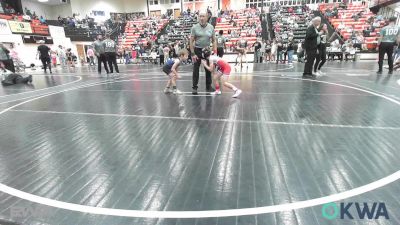 58 lbs Quarterfinal - Logan Spain, Raw Wrestling Club vs Jacob Wardlow, Heat