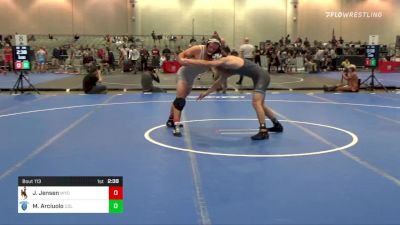 149 lbs C Of 16 #1 - Jaron Jensen, Wyoming vs Matthew Arciuolo, Columbia