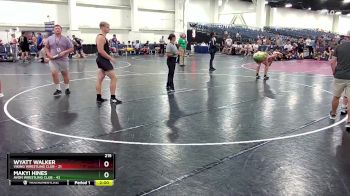 215 lbs Round 9 (10 Team) - Wyatt Walker, Viking Wrestling Club vs Makyi Hines, Avon Wrestling Club