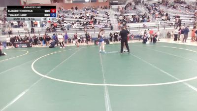 72 kg Cons. Rd Of 32 - Elizabeth Kovacs, Moses Lake Wrestling Club vs Hallie Harp, Militia Trained Mat Club