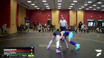 115 lbs Round 5 (6 Team) - Stella Piazza, Riot Room vs Danan Nelson, Untouchables