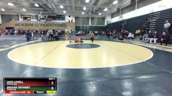 126 lbs Champ. Round 1 - Jack Lovell, Steilacoom vs Deegan Devaney, Timberline