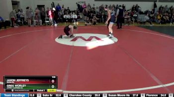 106 lbs Round 3 - Greg Worley, James Clemens HS vs Jaxon Jeffreys, Deshler