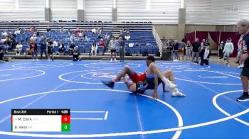 123 lbs Cons. Round 4 - Marlo Clark, Lake Highland Prep vs Brandon Veno, Massillon Perry