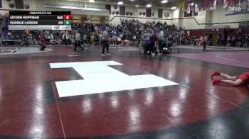 JV-16 lbs Round 2 - Charlie Larson, Center Point-Urbana vs Jayden Hoffman, Marion