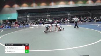 144 lbs Round Of 32 - Zander Nicholson, Herriman vs Zayden Denton, Centennial