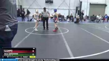 80 lbs Round 4 (8 Team) - Flynn Arnestad, 84 Athletes vs Evan Kaliakoudas, Mavericks