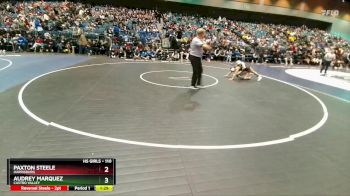 110 lbs Champ. Round 3 - Audrey Marquez, Castro Valley vs Paxton Steele, Harrisburg