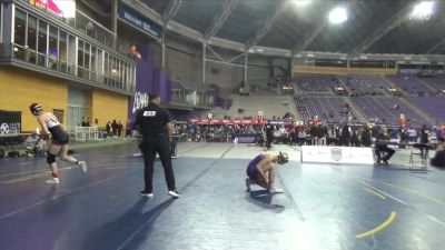 145 lbs Round 1 (16 Team) - Alex Harswick, Wartburg vs Naomi Grummet, Albion