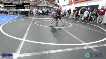 131 lbs Quarterfinal - Liam Farquhar, Keystone Kids Wrestling Club vs Mason Moseley, Raw Wrestling Club