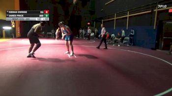 285 lbs 27th Place Match - James Price, Tinley Park (Andrew) vs Kieran Owings, Clear Creek-Amana