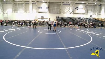 155 lbs 3rd Place Match - Hunter Kelly-Banta, Cazenovia Wrestling Club vs Wyatt Foster, District 3 Wrestling