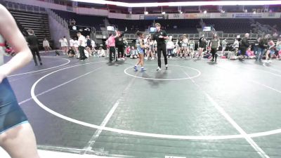 100 lbs 3rd Place - Kylee Whalen, Missouri Outlaws vs Jasmine Anderson, Charlie's Angels Outlaws