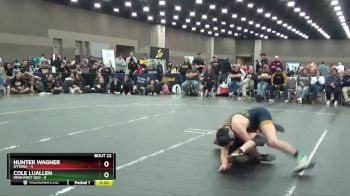 149 lbs 2nd Wrestleback (16 Team) - Hunter Wagner, Ottawa vs Cole Luallen, Reinhardt (GA)