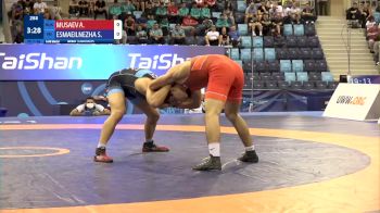 71 kg Final 1-2 - Akhmed Abdulaevitch Musaev, Russia vs Seyedhassan Seyed Ghasem Esmaeilnezhad Archi, Iran