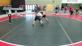 285 lbs Semifinal - Brady Griffin, Drury vs Torin Forsyth, University Of Central Missouri