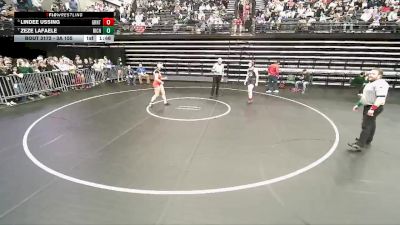 3A 155 lbs Semifinal - Lindee Ussing, Grantsville vs Zeze Lafaele, Richfield