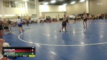 165 lbs Round 4 (10 Team) - Levi Collins, Dayton Bandits vs Jayse Naggy, Social Circle Black