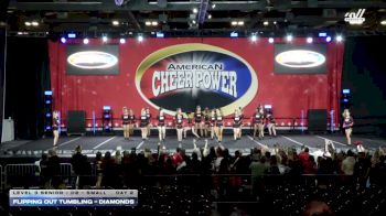 Flipping Out Tumbling - Diamonds [2026 L3 Senior - D2 - Small Day 2] 2026 Cheer Power Grand Nationals