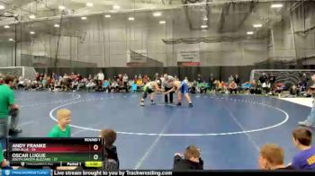 189 lbs Round 1 (4 Team) - Oscar Lugue, South Dakota Blizzard vs Andy Franke, Iowa Blue