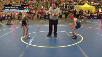 72 lbs Champ. Round 1 - Mason Miller SE5, Ascent Wrestling Club vs David Rodriguez C4, Hamilton Township
