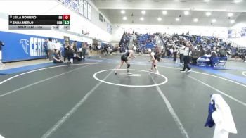 110 lbs Quarterfinal - Dalylah Mora, Arroyo vs Aubrey Soto, Camarillo
