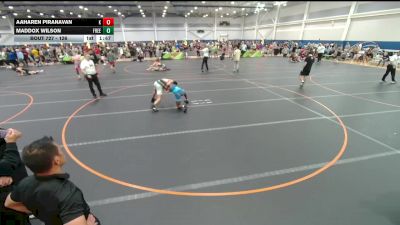 126 lbs Cons. Round 3 - Maddox Wilson, Unattached vs Aaharen Piranavan, Unattached