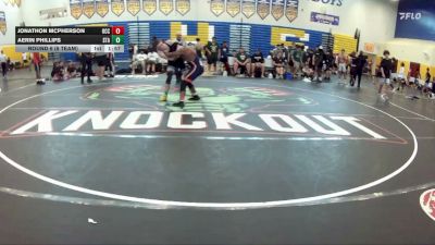144 lbs Round 6 (8 Team) - Jonathon McPherson, Ocoee WC vs Aerin Phillips, Stampeders