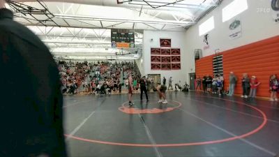 155 lbs Quarterfinal - Carter Watson, Riverton Middle School vs Kenny Parker, Powell Middle School