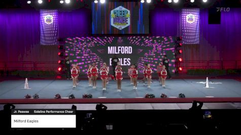 Milford Eagles [2022 Jr. Peewee Sideline Performance Cheer] 2022 Pop Warner National Cheer & Dance Championship